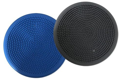 Sport-Thieme Balance-Kissen Gymfit 33 | Noppen | Luftfüllung | 33 cm Durchmesser | Förderung von Durchblutung und Körperhaltung | Hohe Luftzirkulation | Perfekt für Bauch, Nacken, Rücken, Wirbelsäule