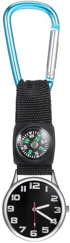 Uhr Herren Taschenuhren Krankenschwestern Armbanduhren, CestMall Taschen Quarzuhr mit Clip auf Brosche zum Aufhängen für Männer Digitale Clip-Uhr Taschenuhr Für Arzt
