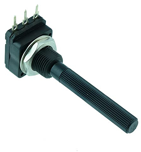 10K Linear Mono PC16 Potentiometer Electronic Components 6mm Splined Shaft