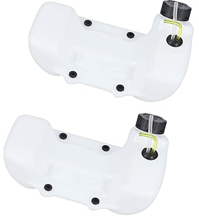 2 Pezzi Serbatoio Carburante in Plastica, Attrezzi da Giardinaggio Taglierina da Giardino Stabile Serbatoio Olio per Decespugliatori CG430 CG520, Attrezzi da Giardinaggio