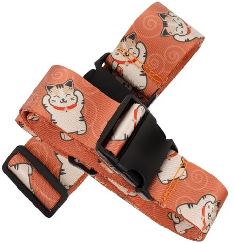 TOGEVAL Koffergurt Aus Strapazierfähigem Material Gepäckhalter Mit Verstellbarem Design Kofferbefestigung Für Reisen Gepäckband Aus Pp TSA-geprüfte Gepäckbefestigung