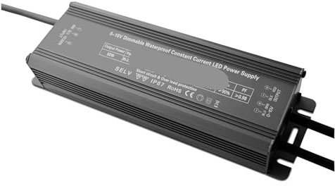 Alimentatore dimmerabile 0-10v 60W-400W Lampione Stradale Driver LED Impermeabile Corrente costante Alimentatore dimmerabile Dali