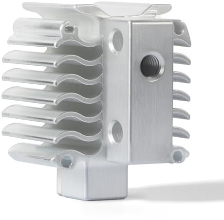 Creality Ender-3 V3 Heatsink Cooling Block - High-Efficiency Aluminum Heatsink for Ender-3 V3 3D Printer, Improve Heat Dissipation & Prevent Clogging, Easy to Install & Durable Design