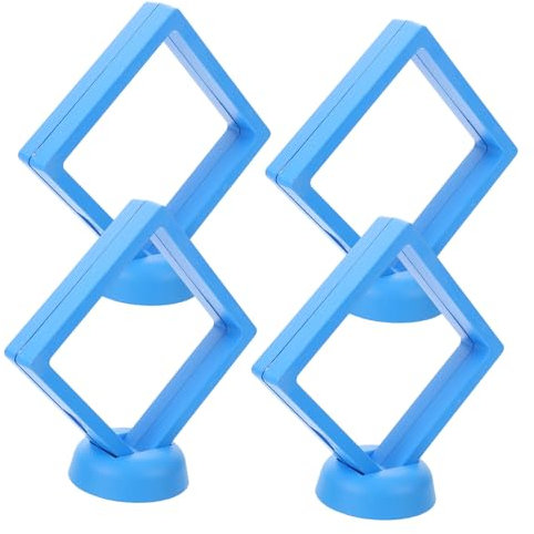 WESIEVYA 10 Sets Schwebende Schmuckschatulle, Münz Präsentationsrahmen, Schmuck Präsentationsrahmen, Schmetterlings Exemplar Schwimmrahmen, Bilderrahmen, Halskettenboxen Für Schmuck