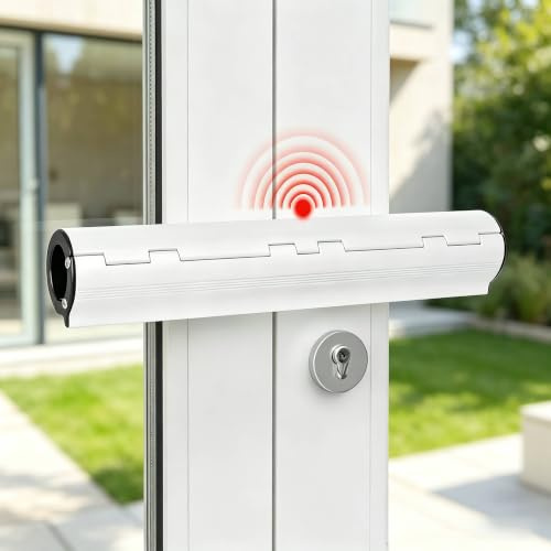 Patio Door Security Lock with Alarm,High Security French Double Door Lock | Professional Patio Door Locks Weatherproof Burglar Proof Lock for UPVC Conservatory Doors