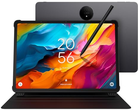 TCL NXTPAPER 14 Android Tablet, 14.3 Drawing Pad & Digital Notebook, 4096-Level Stylus & Flip Case Included, Paper-Like Display, 8+8GB RAM, 256GB Storage, 10000mAh Battery, Multi-Window, Matte Gray