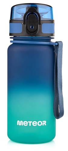 meteor Trinkflasche für Kinder - Auslaufsicher - Wasserflasche für Kindergarten - Sportflasche für Männer - Fruchtflasche - Schneller Wasserfluss - Wasserflasche für Kinder - Camping für Frauen