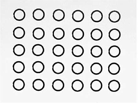 Tamiya 300053726 – Distanzscheib Set 6 mm (Pack of 3)
