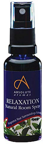 Absolute Aromas Relaxation Room Spray 30ml – Natural Spritzer Mist Spray with Lavender, Chamomile, Patchouli and Citrus Essential Oils