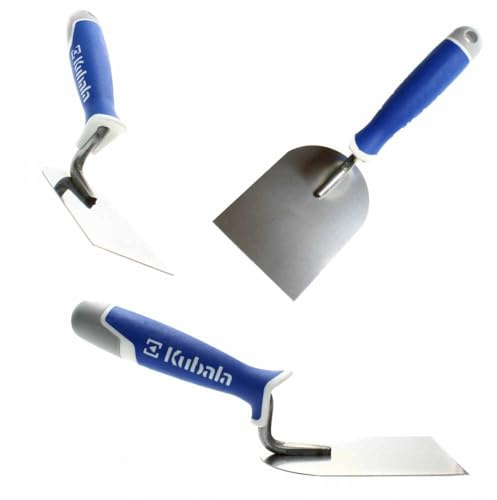 Dewepro Spatule de plâtre en acier inoxydable 60 mm Modèle professionnel