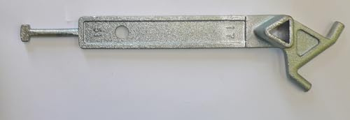 EM Pfostenschlüssel Dreikant 16/17mm, Dornschlüssel, Dreikantschlüssel