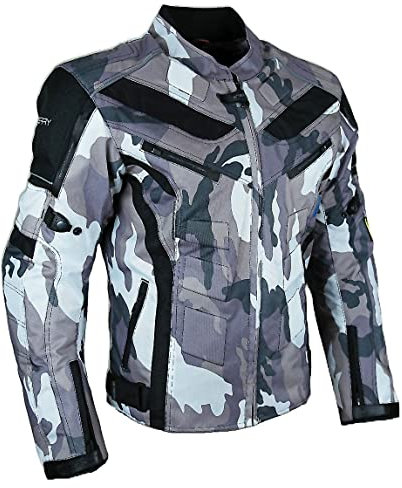 HEYBERRY Motorrad Jacke Motorradjacke Camouflage Urban Gr. XL