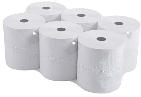 Exacompta - Confezione di rotoli 55g/m2, termico 80mm x 70mm x 72m