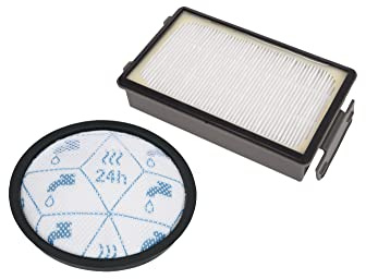 Rowenta ZR007700 - Kit de filtros para aspiradoras X-Ô modelos | adecuado para: IX7757, IX7767 y IX7777 | compuesto por 1 filtro de espuma y 1 x filtro de alta filtración | negro/blanco