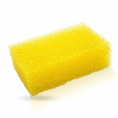 Scrub Sponge Heavy Duty Washing Up Sponge Reusable Multipurpose Sponge Household Cleaning Scrubber For Dirt Grease Stain Removal Tool Kitchen Bathroom Outdoor Essentials Home Accessories (Pack Of 1)