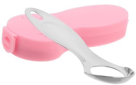 OFFIGAM Pulitore Per Lingua Inossidabile Per Strumento Portatile Per Orale e Raschietto Per