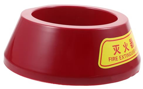 HOMSFOU FeuerlöScher-BodenstäNder Aus Kunststoff Mit Leuchtfunktion Geeignet FüR 3-5 Kg FeuerlöScher Ideal FüR Optimale Sicherheit Und Einfachen Zugang