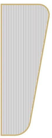 Urinal-Trennwand aus gehärtetem Glas, Wandmontage, Urinal-Trennwand, kommerzielles Badezimmer, für Hotel/Bar, 5-teiliges Set