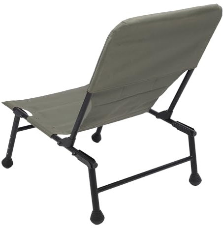 JTLB Camping -Klappstuhl Oxford Stoff Anti Slip Tragbarer Campingstuhl mit Teleskopischen Aluminiumbeinen für Outdoor Sports Garden Beach Fischerei