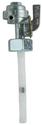 Rubinetto di commutazione del serbatoio carburante M16*1.5, rubinetto scarico, M16, adatto per olio moto Honda CB400 CB500 CB550 CB750(White)