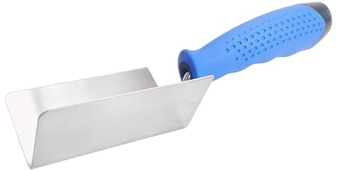 Paleta de esquina para paneles de yeso ďe acero inoxidable: herramienta đe acabado interno externo, paleta d́e enlucido d̄e hormigón, instrumento dé alisado ďé esquinas duradero, herramienta đé yeso p