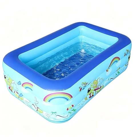 Piscine Gonflable pour - Jouet d'eau Renforcé Épais | Bassin Gonflable pour de Jardin,Étudiants et Filles Parents Jardin Appartement école Maternelle Anniversaire