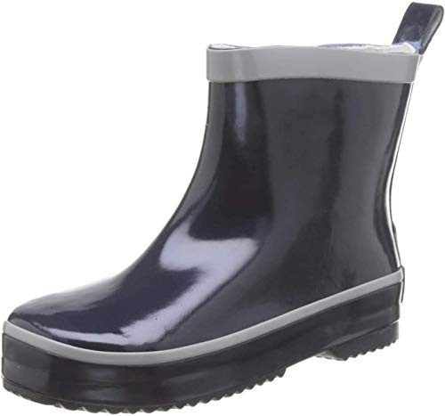 Playshoes Unisex Kinder Gummistiefel Halbschaft Regenstiefel, Uni, 23 EU