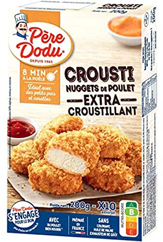 Père Dodu Crousti Nuggets de Poulet, 200g