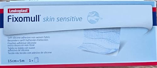 Leukoplast Fixomull skin sensitive 15 cm x 5 m, Weiß, 1 stück