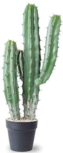 AntHousePlant Cactus artificiale grande cactus finto 63 cm piante di cactus finto per la decorazione di casa, giardino, ufficio, negozio