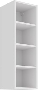 Kuechen-preisbombe Hängeschrank Regal 30 Weiß Küchenzeile Küchenblock Küche Stilo Landhaus Höhe 90