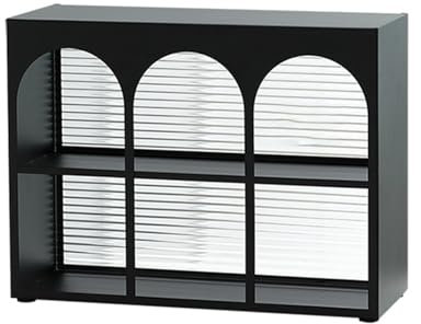 Regal für Kaffeetassen, 6 Würfel, Regal für Küche und Wohnzimmer, Aufbewahrung (40 x 15 x 30 cm)