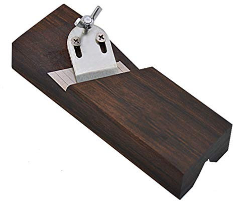 QQNQQ Holzhobel, Holz-Eckhobel, Hobel Ebenholz-Eckhobel, Kantenfase, Holzblock, Schreiner-Handwerkzeug for Trimmen von Kanten und Rundungswinkeln