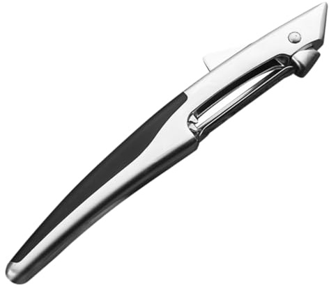 DECHOUS Pelapatate in Lega di Zinco Utensile da Cucina Pelapatate Multiuso Facile da Usare E Riporre