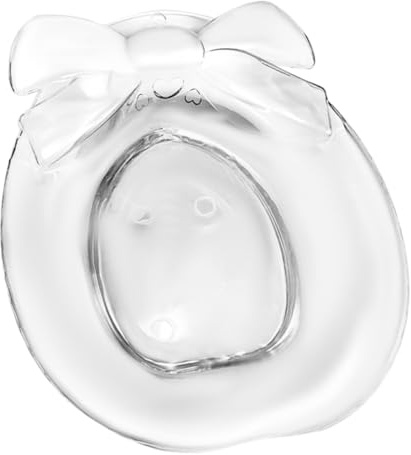TOPPERFUN Sitzbadewanne Transparent für Toilette Rutschfestes Sitzbad mit Großem Fassungsvermögen Stabil und Tief für Schwangere Wochenbettpflege und Hämorrhoidenbehandlung