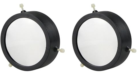 HWIREUIGT 2X Adjustable Solar Film Objective Lens Cover Filter 86-117mm Frame and Sun Solar Film Astronomical Telescope