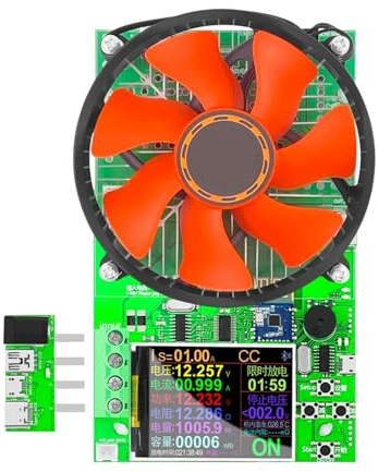 DL24/P 150W/180W 2.4 DC USB Tester Electronic Load 18650 Car Battery Capacity Monitor Discharge Charge Power Meter(150W)