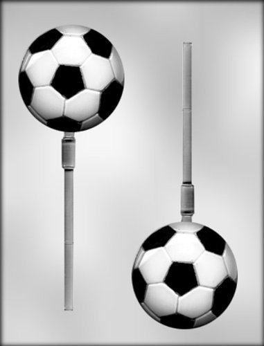 CK Products 7.6cm Soccer Sucker Chocolate Mould