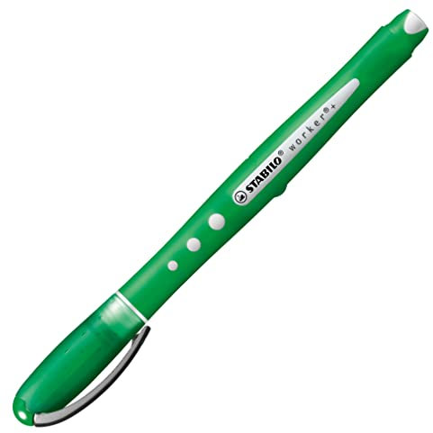 Tintenroller - STABILO worker+ colorful - medium - Einzelstift - grün