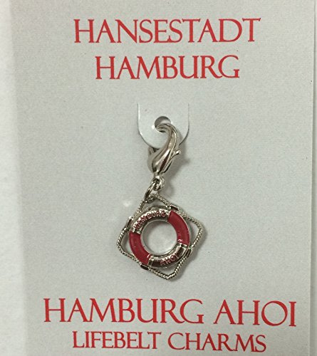 BBV Hamburg Anhänger Hamburg AHOI Rettungsring rot Ankeranhänger