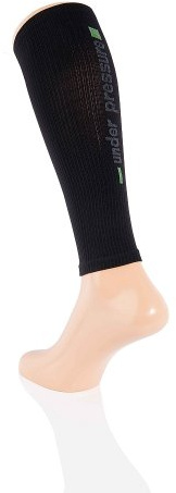 SPORT KOMPRESSIONSSTRUMPF TUBES 'under pressure' (Kompr: 20-22mmHg) - Höchste Qualität, Made in Germany! (schwarz, L (Wadenumfang: 36-40cm))