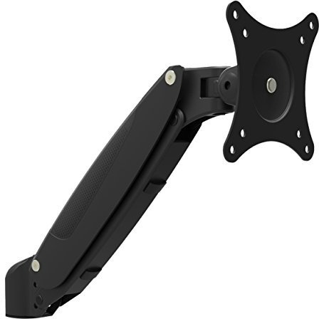 HFTEK Zubehör für Monitor-Halterung - Monitorarm - Bildschirme von 15 bis 27 Zoll - Belastbarkeit bis 8 kg - schwarz (HF11MB)