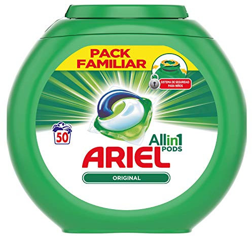 Ariel 3 in 1 Pods Kapseln, Alpine - 50 Waschgänge