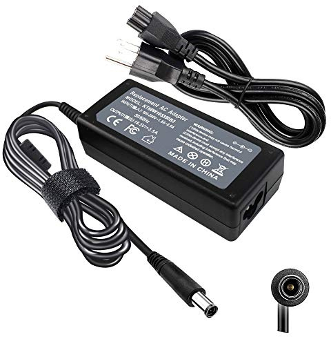 18.5V 3.5A 65W AC Adapter Charger Compatible with HP Pavilion G4 G6 G7 G32 G42 G56 G60 G61 G62 G71 G72 DV3 DV4 DV5 DV6 DV7 DM4 M6 M7 Series Compaq Presario CQ56 CQ57 CQ58 CQ62 CQ61 CQ60 Power Supply