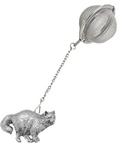 pp-c05 Birman Cat Infuseur boule en acier inoxydable Motif chat anglais