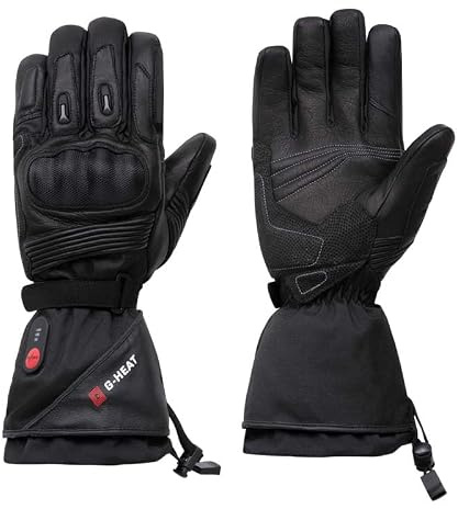 G-HEAT – Beheizbare Handschuhe Motorrad ALLROADS+ Unisex mit Akku | Wasserdicht & CE 1KP-Zertifiziert | Ideal für Motorrad, Roller, E‑Bike & Urbane Mobilität