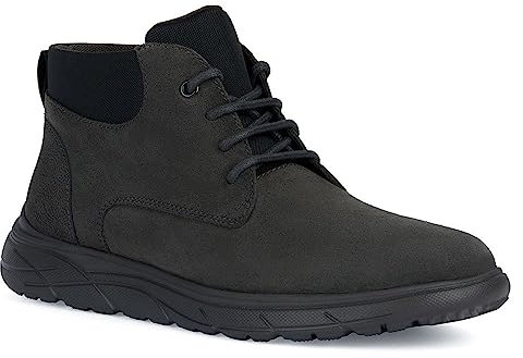 Geox U Portello, Caviglia Barca Uomo, Mud, 39 EU