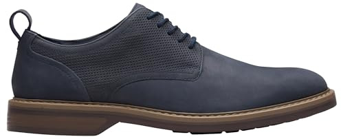 Clarks Aldwin Lace Mens Navy Nubuck, 6.5