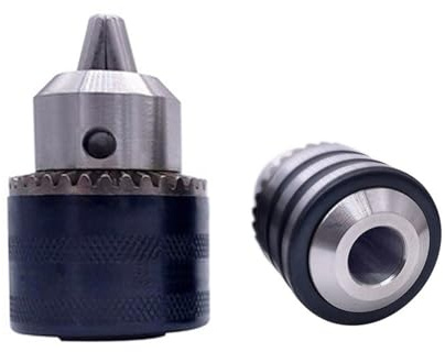 1 Uds 1,5-13mm B16 3/8 Portabrocas de rosca conversión portabrocas 1/2 M12x1.25 llave en taladro eléctrico sin llave 3 portabroca de morzada (Color : 1.5-13mm B16)