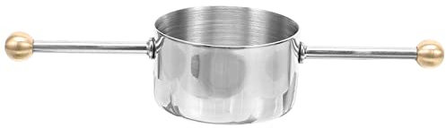 MUSISALY Stainless Steel Double Bead Jigger Accurate Cocktail Measuring Tool for Home and Bar Use Easy to Handle and Store for Precise of Spirits and Syrups